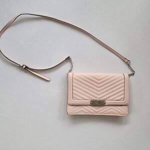 A New Day Pink Quilted Crossbody Bag